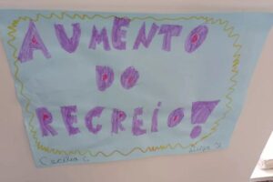 Luiza e Cecília começaram o movimento