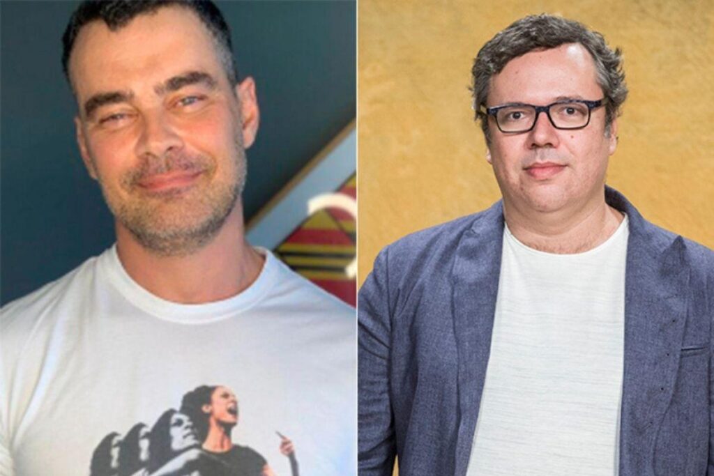 Carmo e o filho Pedro