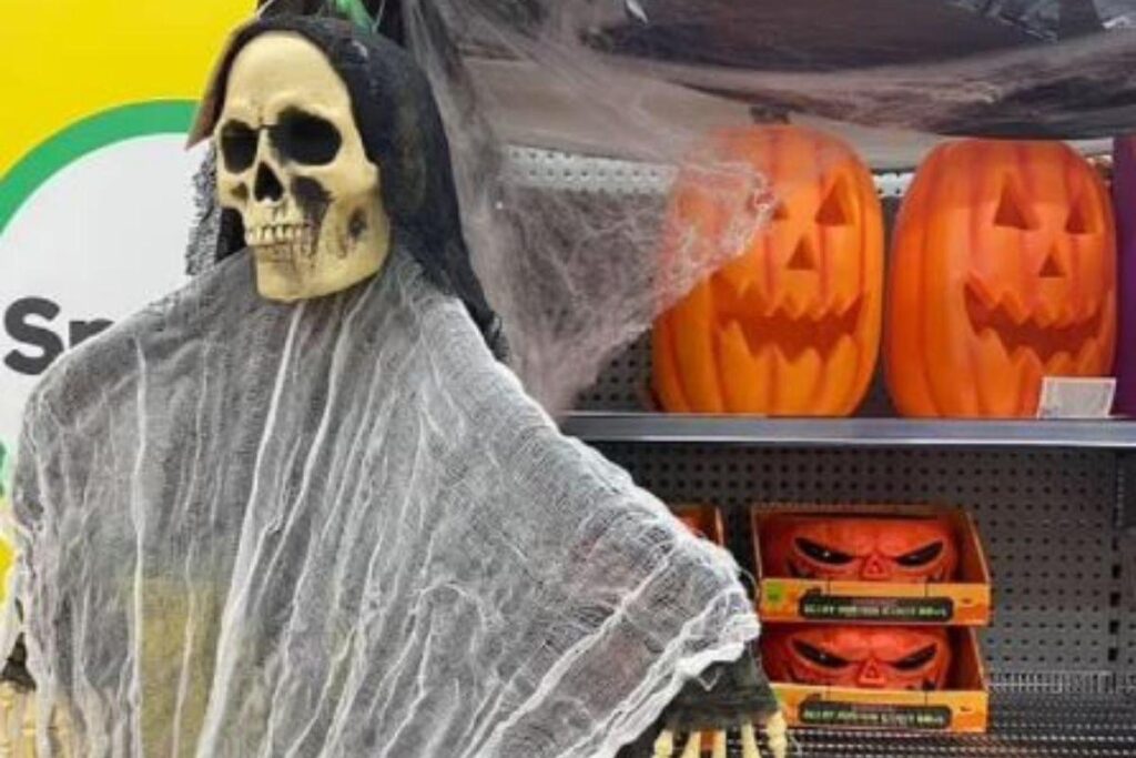 A decoração do supermercado não agradou muito alguns pais