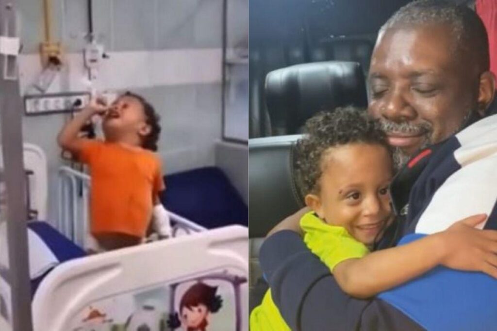 Pérciles recebeu a família de Miguel em São Paulo