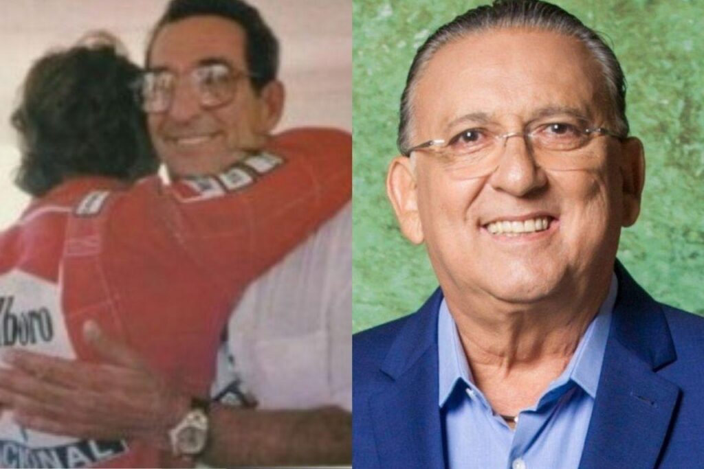 Galvão Bueno homenageou Milton da Silva