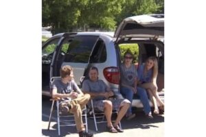 Luna, nome da cachorra dado pela família que a adotou