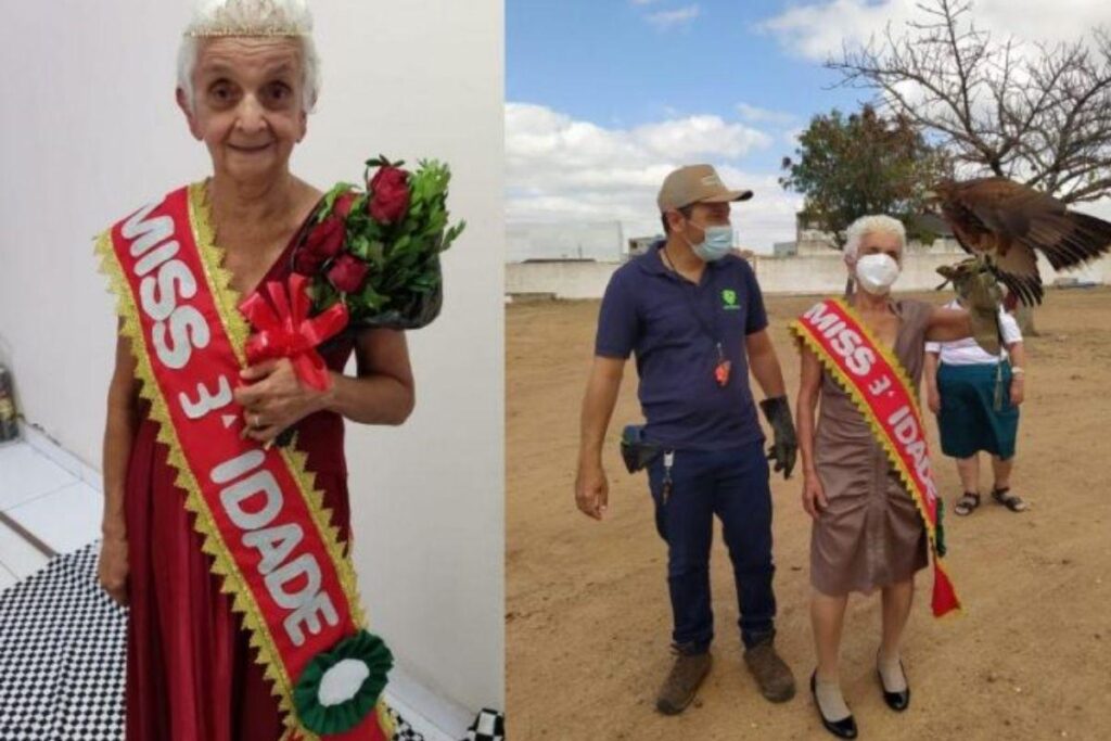 Maria Aparecida têm 81 anos de idade