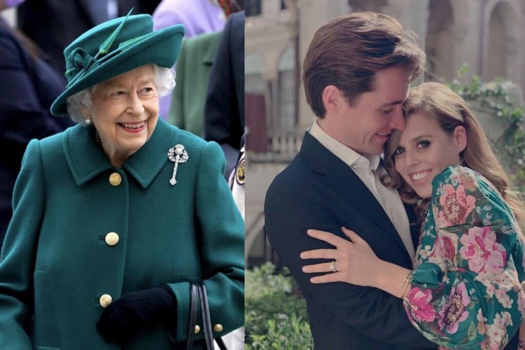 A neta da rainha Elizabeth fez uma referência à avó ao batizar a filha