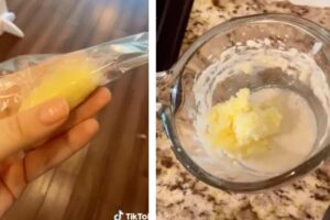 Os pais ainda experimentaram a receita