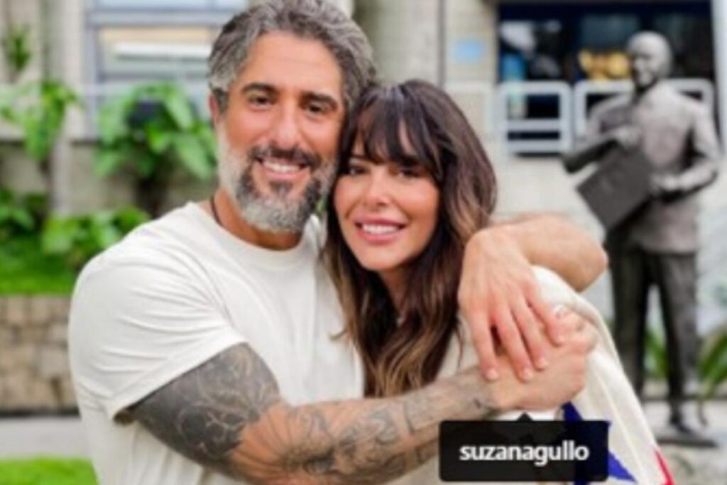 Marcos fez um post no Instagram para homenagear a luta da esposa