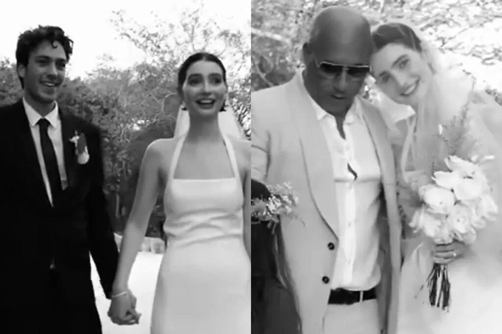 Filha de Paul Walker sobe no altar com Vin Diesel