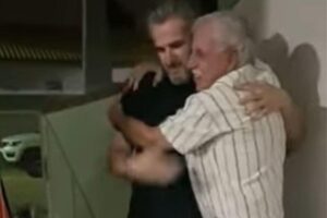 O pai sempre quis um fusca igual o da época