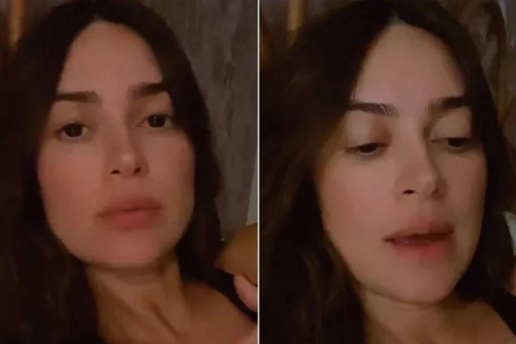 Thaila contou detalhes do ocorrido nas redes sociais