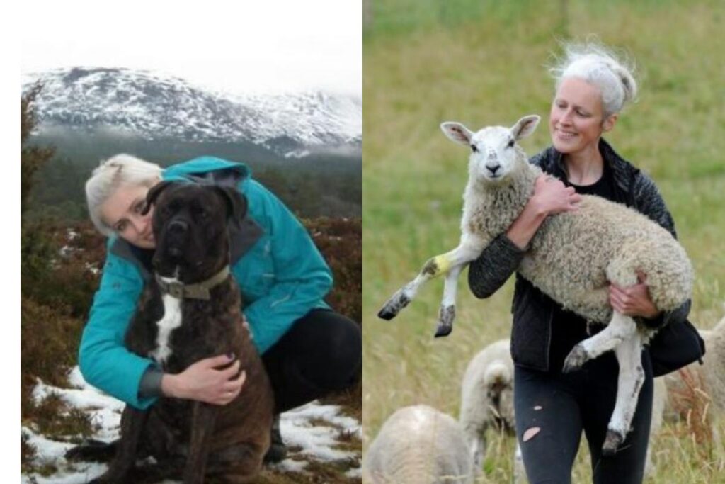 Alexis  abriu um abrigo para os animais passarem os últimos dias felizes