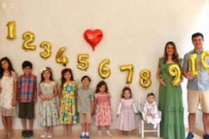 São 8 crianças, atualmente