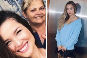 Dona Fátima divertiu Carla Diaz!