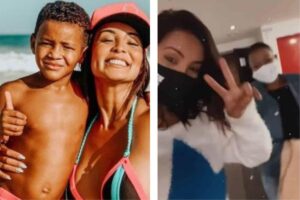 A dupla foi ao cinema