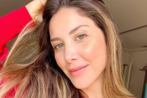 Mica Rocha e família no hospital