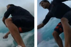 Um chá revelação em pleno alto mar!