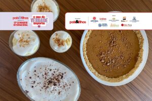 Beto Bigatti mostra receita de torta de bolacha no 12º Seminário Internacional Pais&Filhos