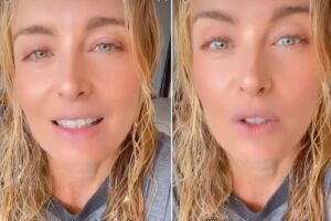 Angélica atualizou os seguidores sobre a situação do pai