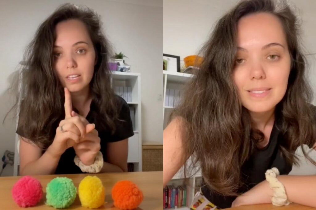 Médica ensina crianças a contar de maneira mais fácil