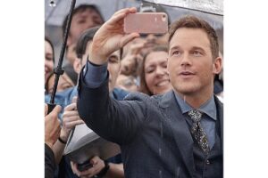 A foto publicada no perfil do ator Chris Pratt
