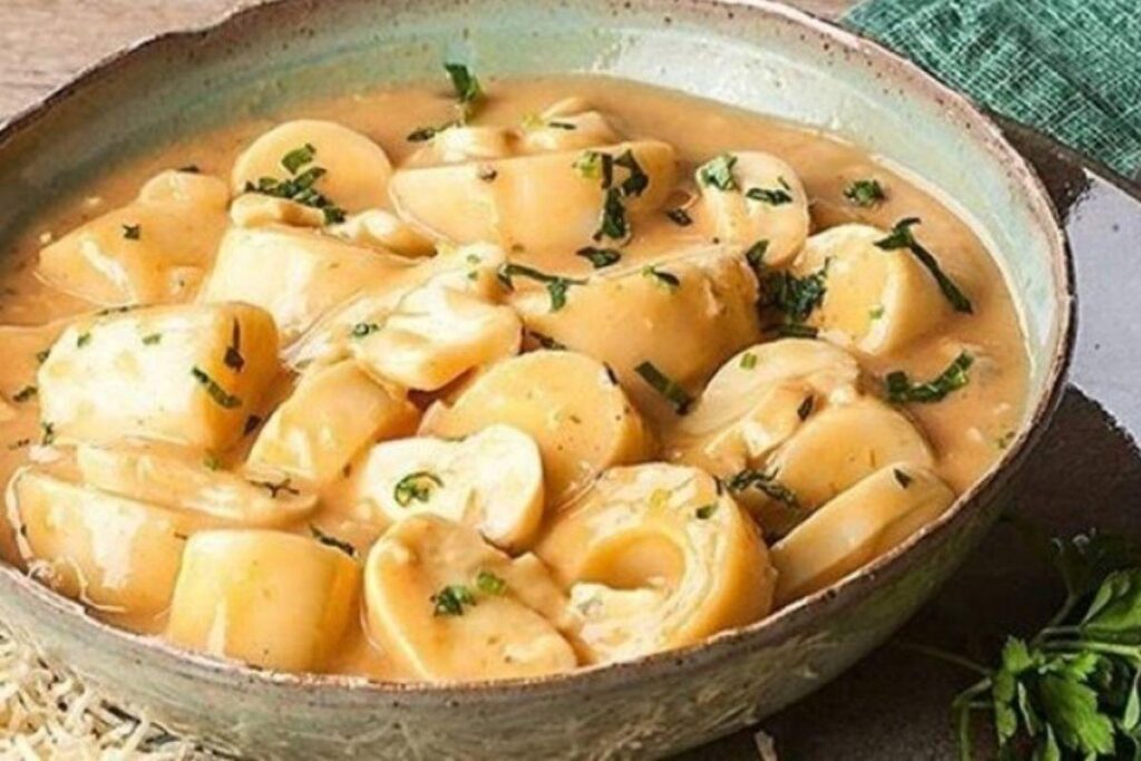 Estrogonofe de Palmito Vegano