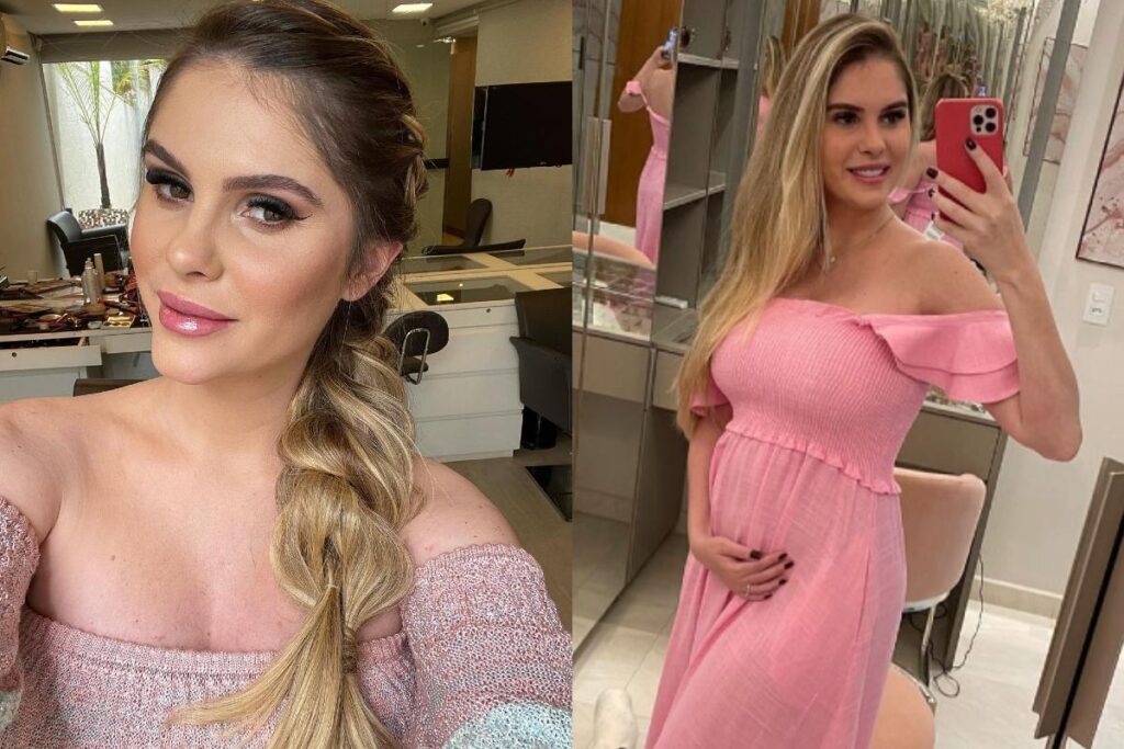 Bárbara Evans respondendo perguntas dos seguidores