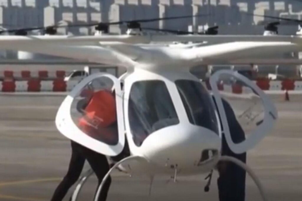 Taxi aéreo levanta voo na Coréia do Sul