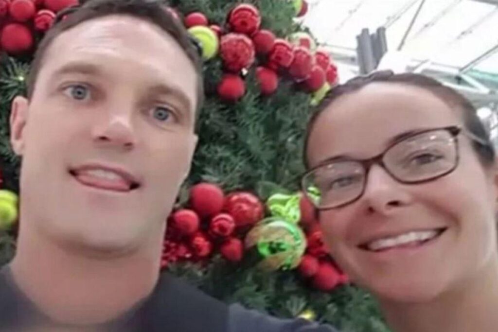 Chantelle teve múltiplas contusões devido à mordida do tubarão