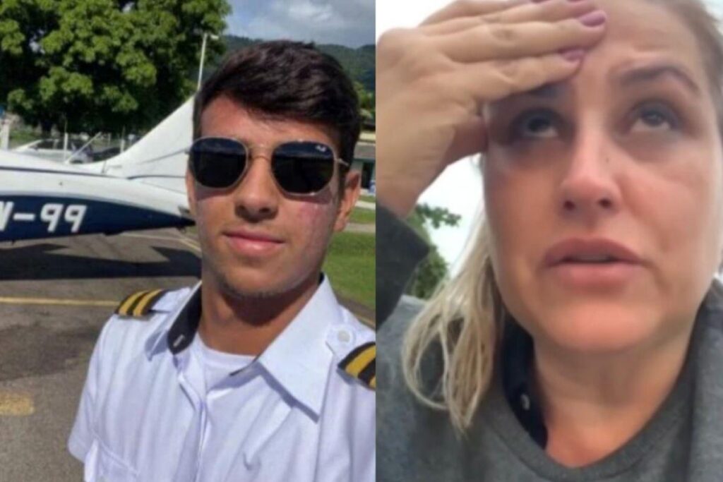 Copiloto, José Porfírio de Brito Júnior, de 20 anos, estava no voo que desapareceu próximo à Ubatuba, SP