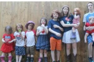 Ultrassom de Veronica revelando a chegada do 12º filho