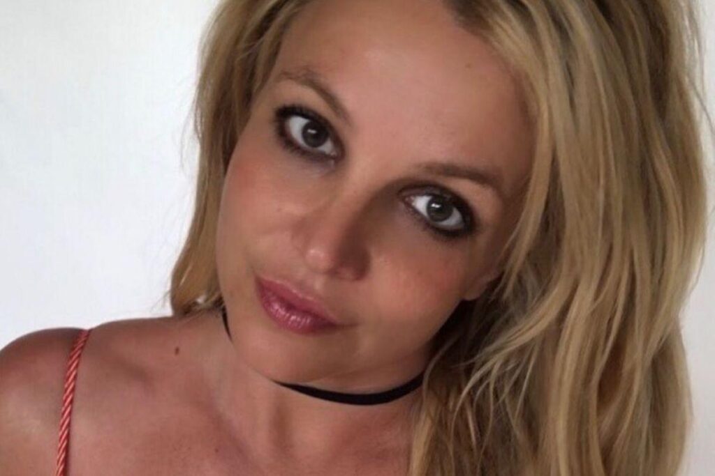 Britney Spears publicou esta imagem no Instagram