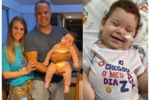 Família consegue comprar remédio mais caro do mundo para bebê graças à ajuda de doações