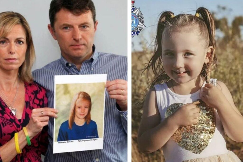 Kate e Gerry são pais de Madeleine