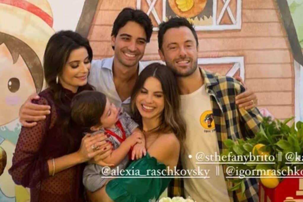 A festa de Enrico foi com o tema de “Fazenda”