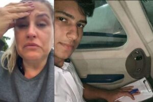 Mãe do copiloto de avião que caiu fala que recebeu informações desencontradas