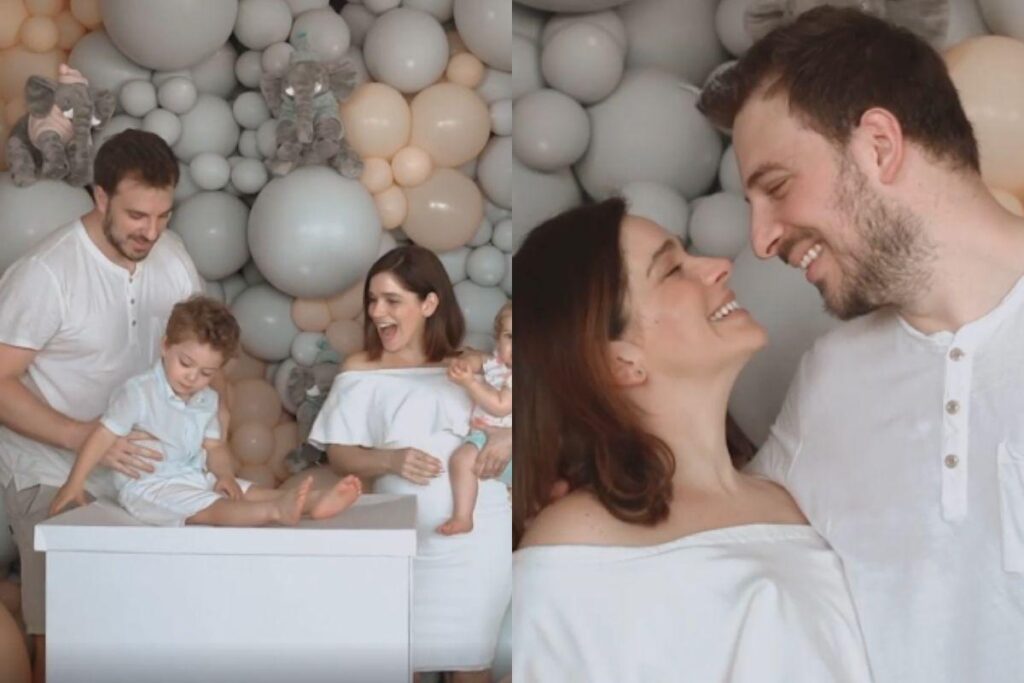 Sabrina Petraglia anuncia sexo do terceiro filho