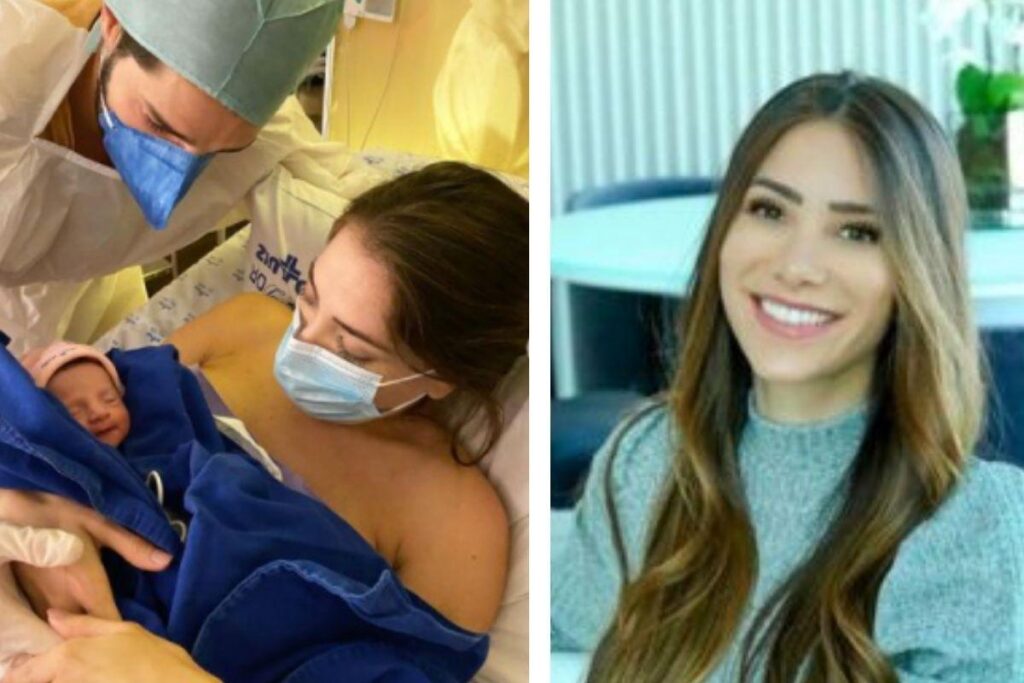 Romana teve Raika por meio de um parto prematuro