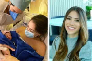 Romana teve Raika por meio de um parto prematuro