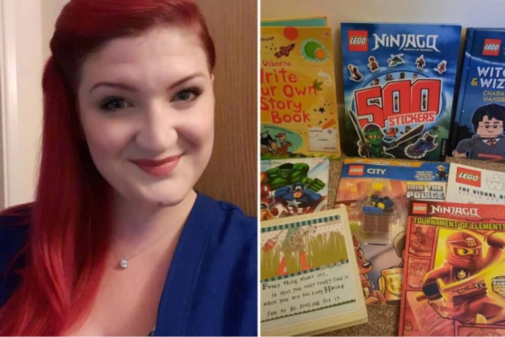 Victoria melhora os presentes de natal que foram comprados por poucos centavos