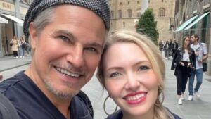 Edson Celulari e a mulher, a atriz Karin Roepke