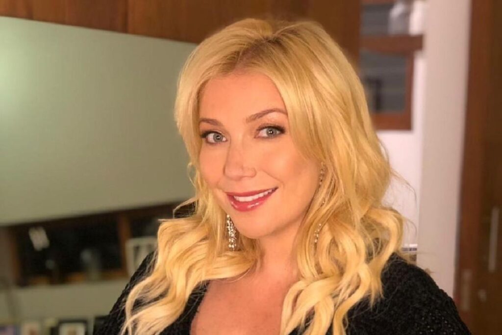 Luiza Possi e família