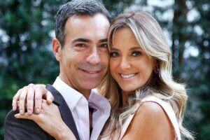 Ticiane Pinheiro comentou que irá batizar a filha com Cesar Tralli neste domingo, 26 de dezembro