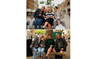 Chris Porsz se tornou um fotógrafo e detetive para reencontrar as pessoas e recrias as fotos 40 anos depois