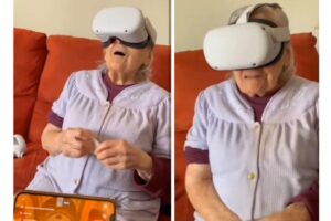 Avó de 100 anos conhece catedral da Armênia com ajuda de realidade virtual e se emociona