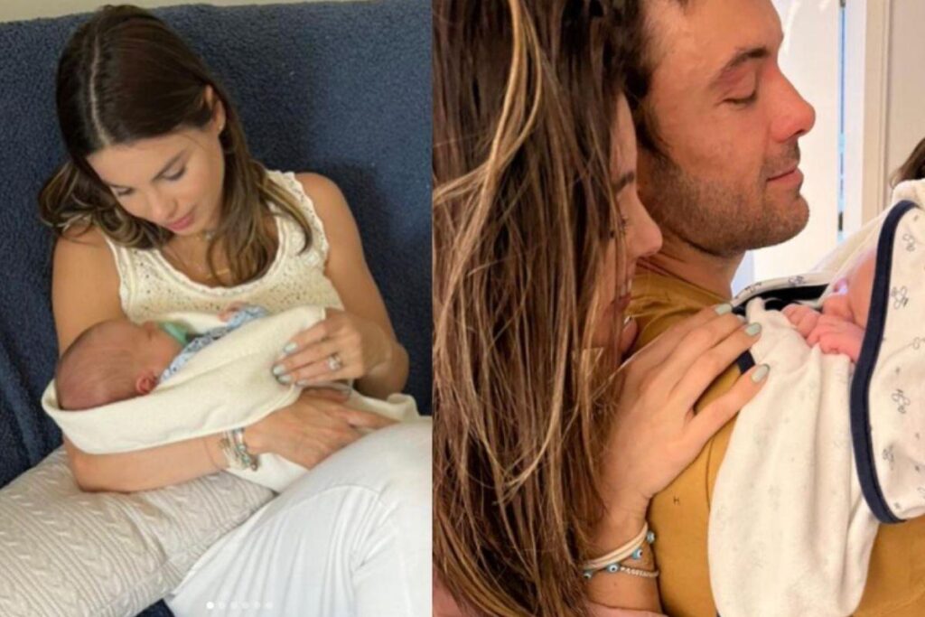 Sthefany Brito conhece sobrinho