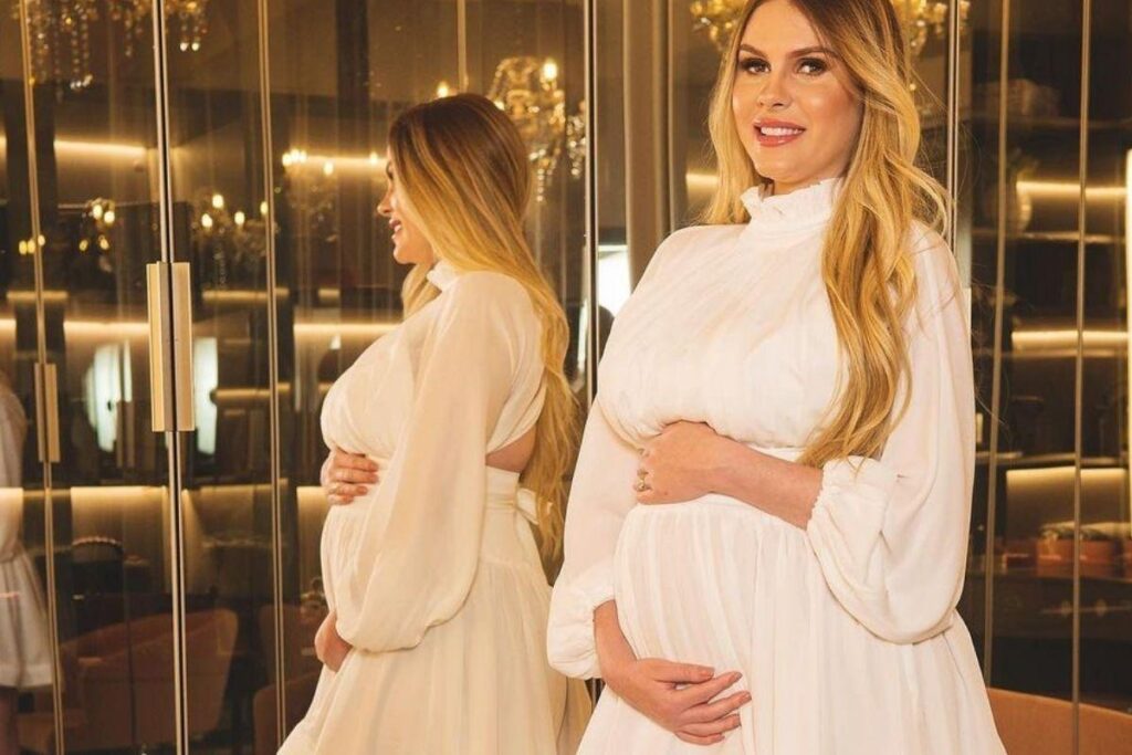 Bárbara Evans fala sobre a preparação para o nascimento de Ayla