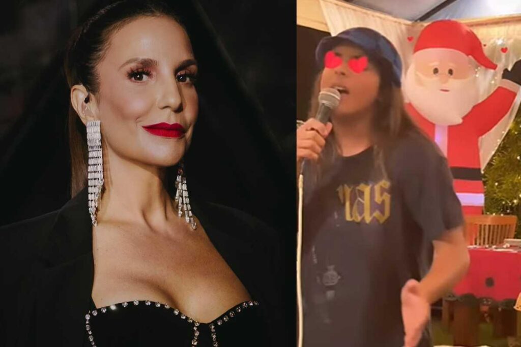 O filho de Ivete Sangalo fez sucesso ao aparecer em vídeo interpretando alguns sucessos atuais