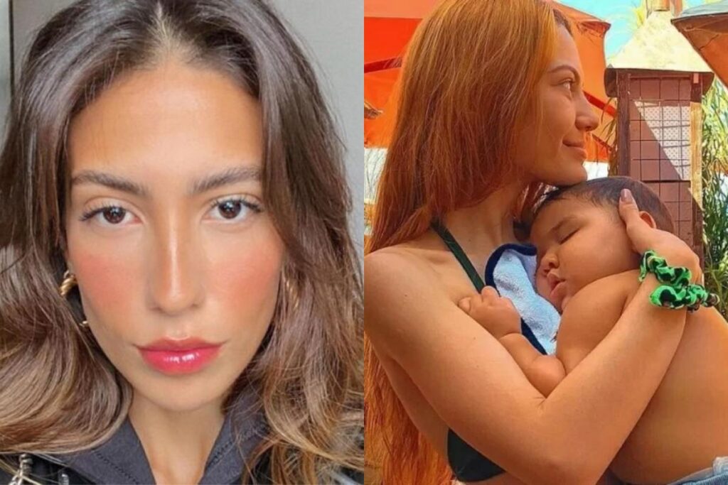 Gabi Brandt defendendo Sarah Poncio em comentário