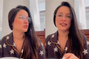 Juliette e mãe ficam gripadas