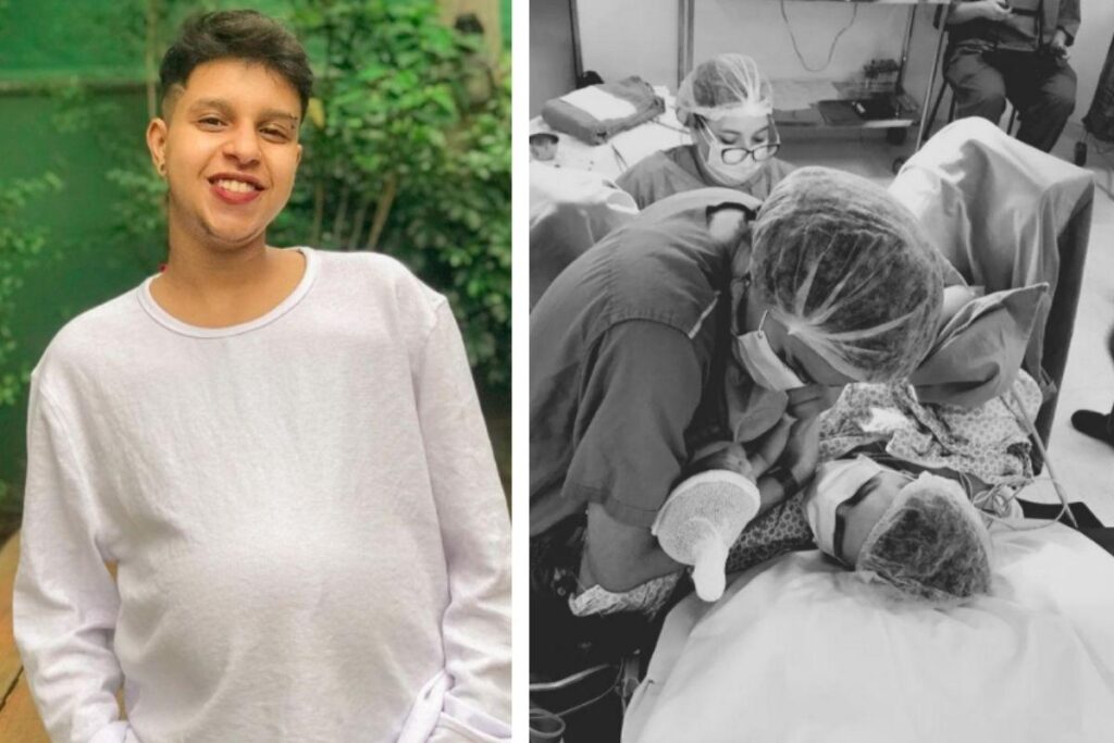 Homem trans faz relato após dar à luz em São Paulo: “Mágico”
