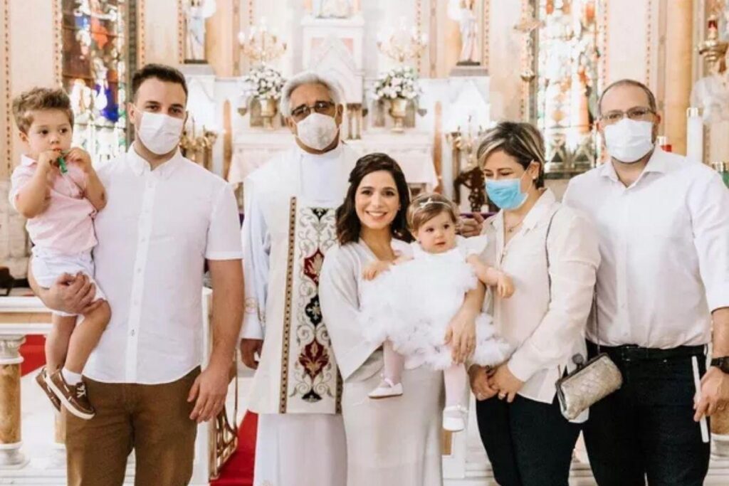 Sabrina Petraglia e filho